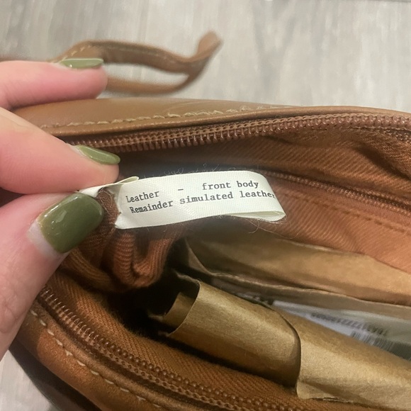 Leather Brown Bag - Picture 3 of 5